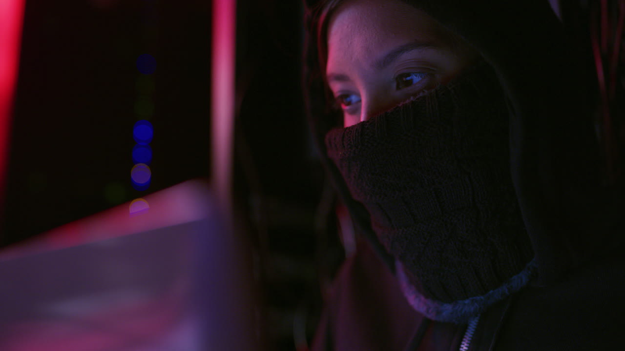 She's quick with her cyber attacks