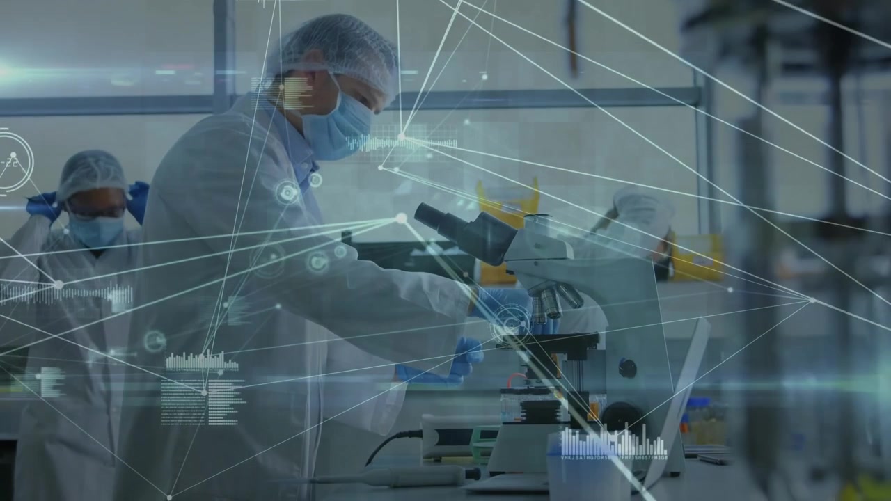 A scientist is conducting an experiment in a laboratory