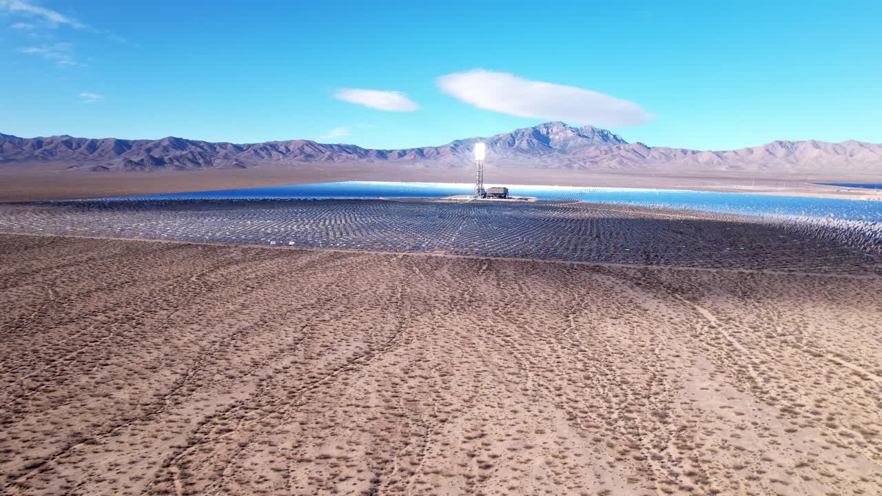 aéreo, condado de san bernardino, compañía de energía solar, sistema de generación eléctrica solar ivanpah