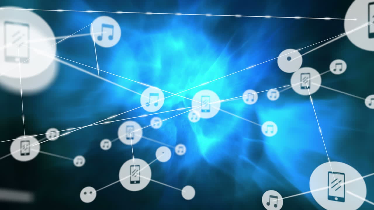 파란색 연기 배경에서 움직이는 커 ⁇ 터