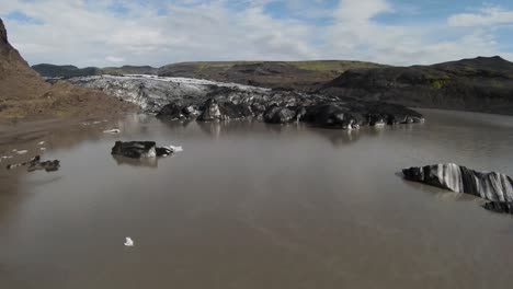 glacier landscape in iceland