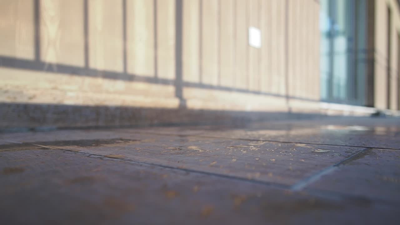 Water Splashing on Patio