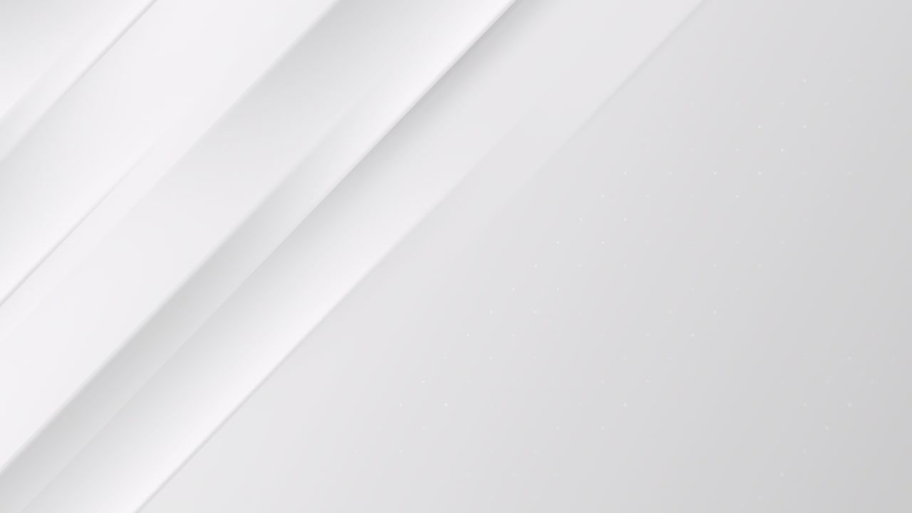 Amazing elegant light grey white seamless looped background. Diagonal  stripes animation corner.