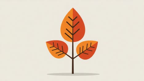 vibrant autumn leaves illustrating the beauty of fall, capturing the essence of seasonal change through iconic leaf shapes and warm color palette