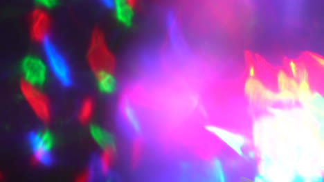 colorful light reflections