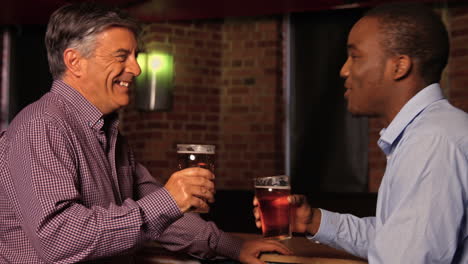 colleagues having a drink after work