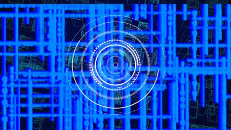 Animation-of-scope-scanning-and-data-processing-over-grid