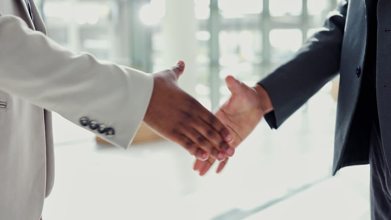 비즈니스 손잡이