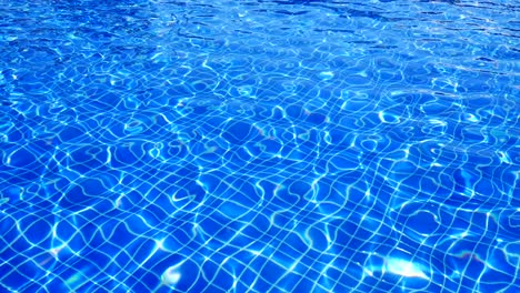 colorful abstract of water surface in swimming pool