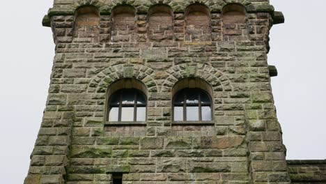 views of the famous howden and derwent stone build dams, used in the filming of the movie dam busters