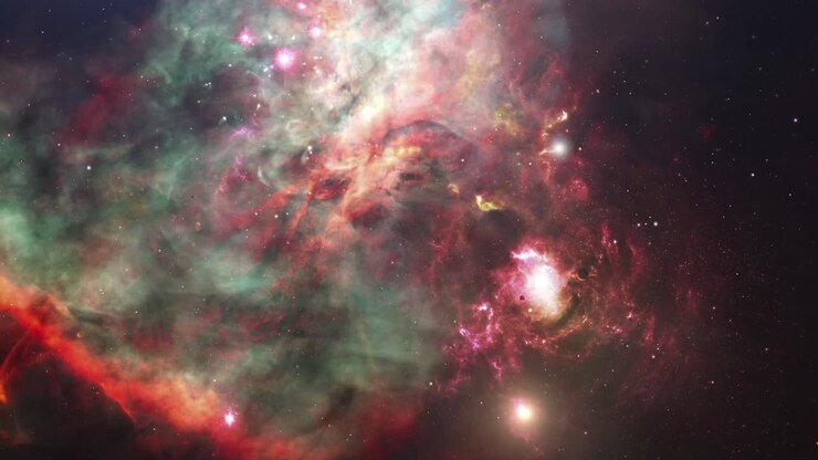 Beautiful clusters of stars 4k