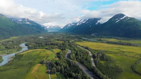 4k video of portage glacier near anchorage, ak at 200x speed