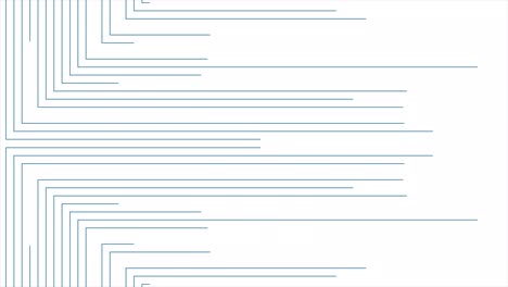 líneas azules mínimas abstracto tecnología futurista fondo de movimiento