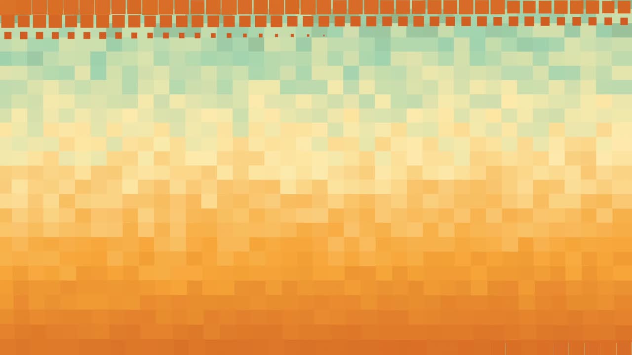 Abstract pixel block layers moving one by one, seamless loop. Animation. Colorful flat squares covering all the screen, motion graphics background.