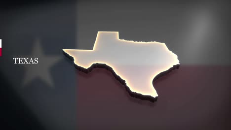 3d animated map of texas