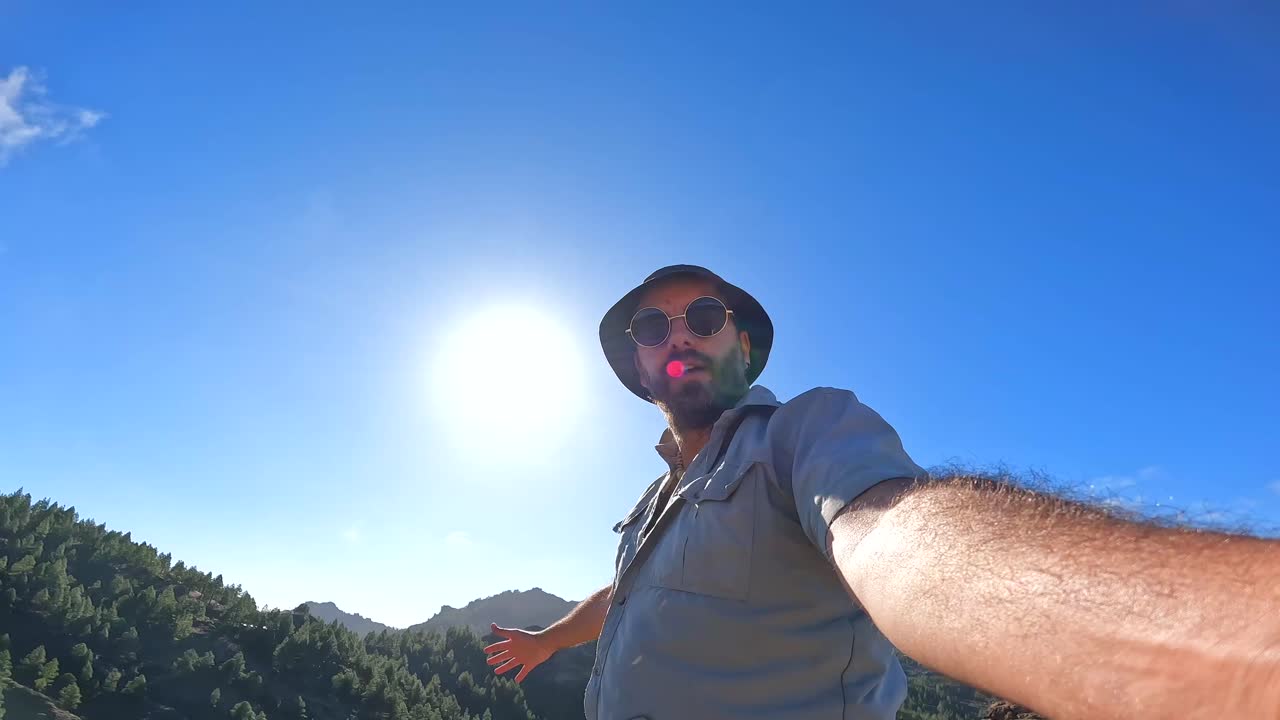 L'uomo in montagna