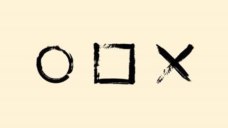 brush stroke symbols