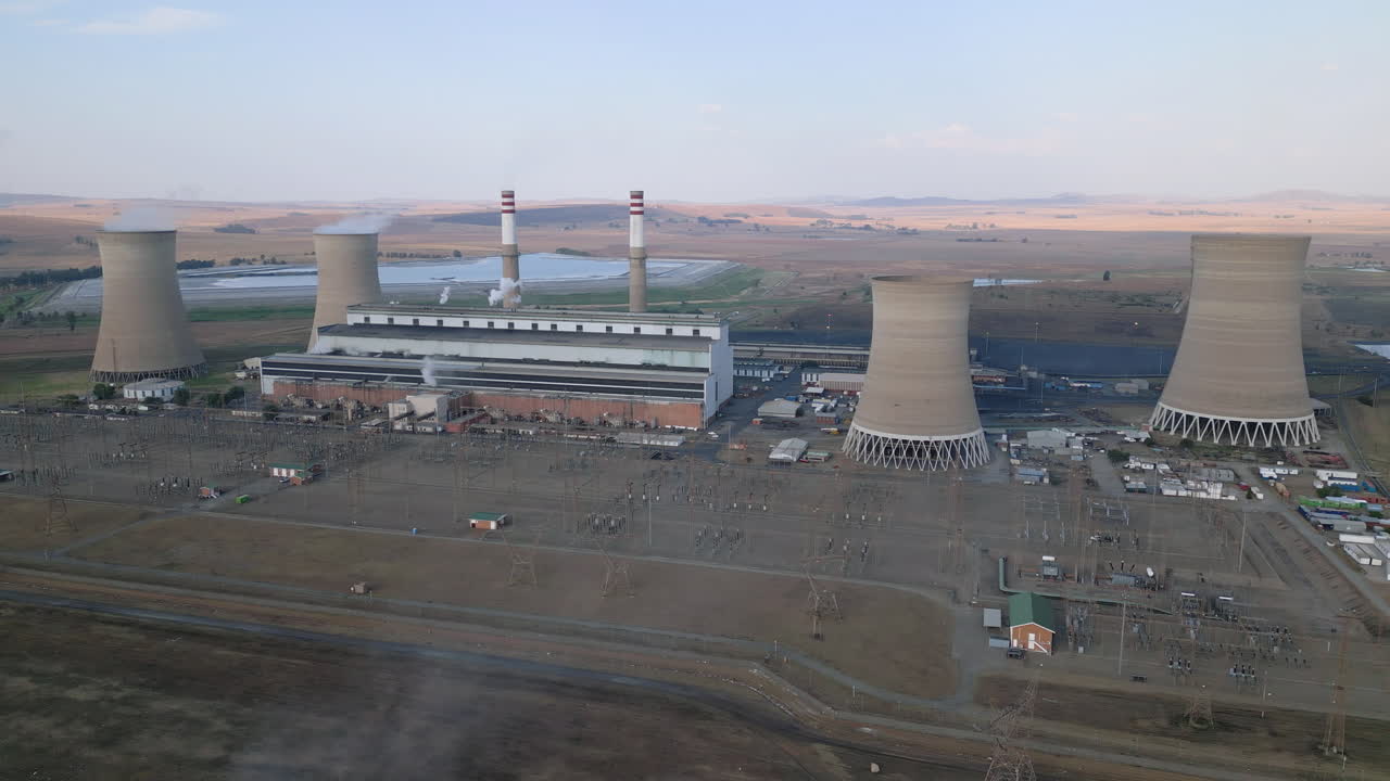 Eskom's Kriel coal-fired power plant in Mpumalanga, South Africa
