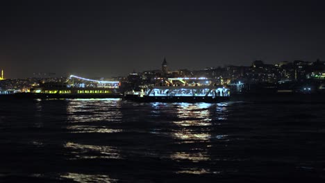 bosphorus, galata tower, mosques and city view