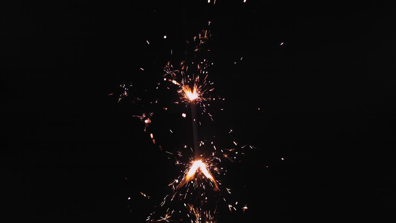 fuegos artificiales de chispas