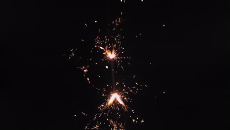 fuegos artificiales de chispas