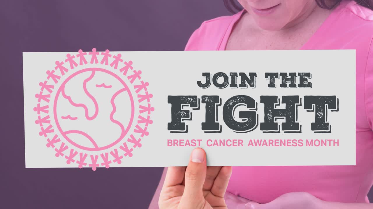 백인 여성에 대한 유방암 인식 텍스트의 애니메이션