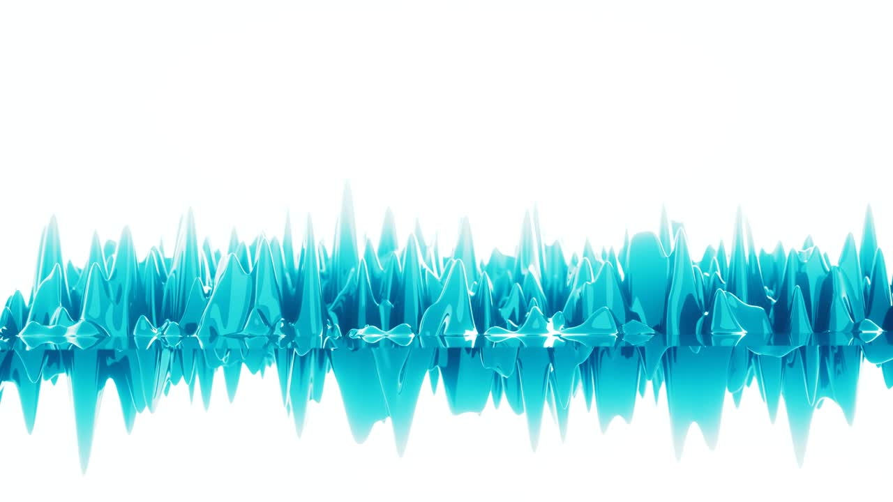 파동되는 철제 액체