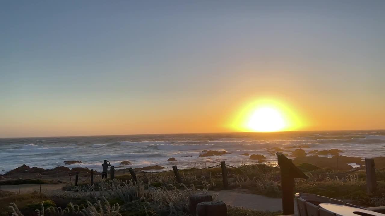 캘리포니아 몬터레이의 캘리포니아 킹 타이드