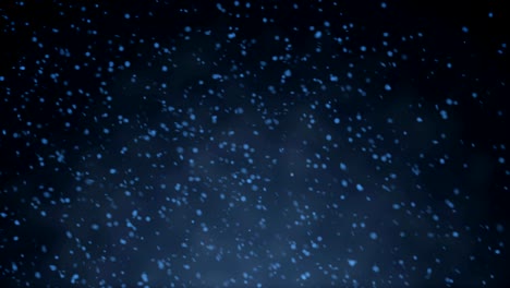 4k navidad la nieve cae partículas bucle