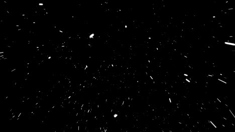 densidad media del frente de nieve