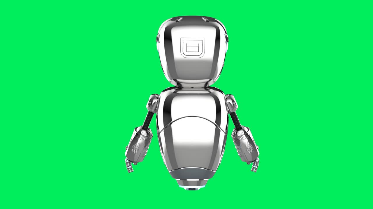 robot assistant isolated