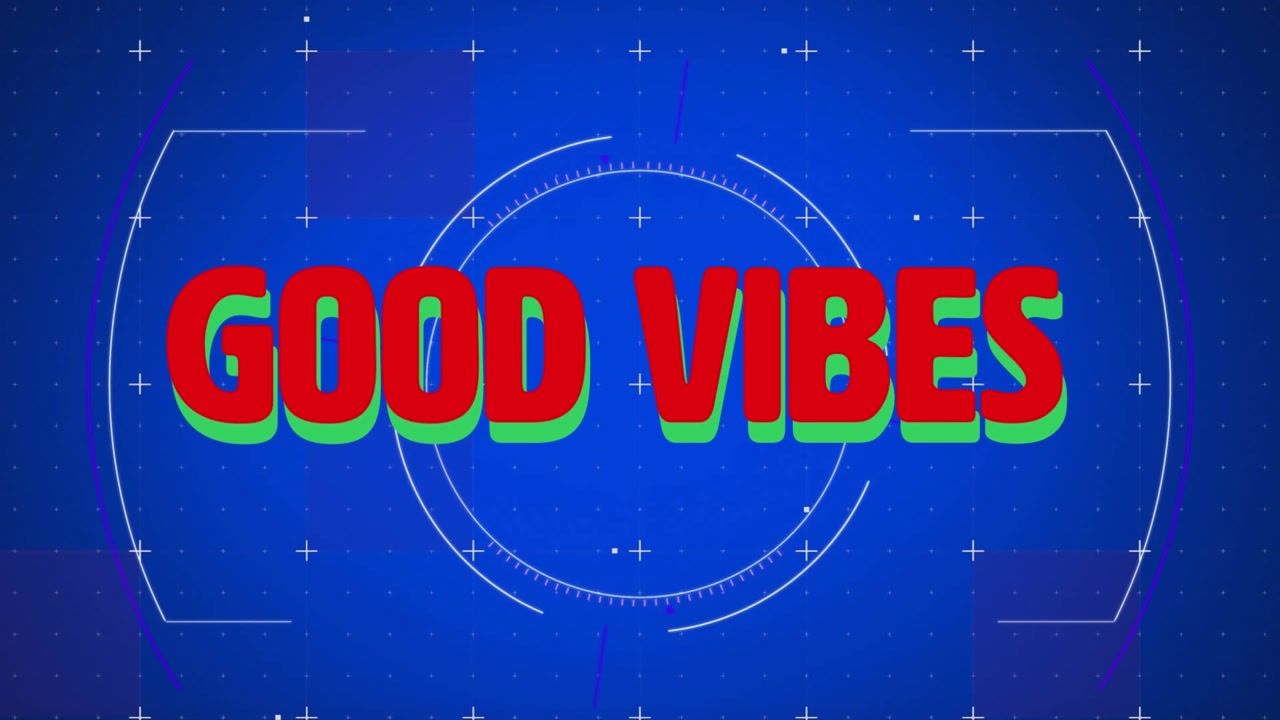 Animation of you win text and dna strand over shapes on green background