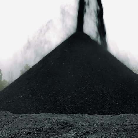 natural black coal