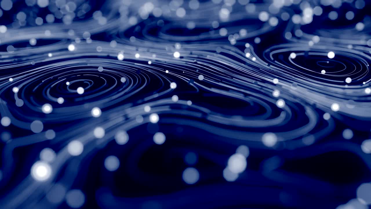 4k 추상적인 소용돌이