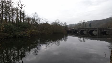 Videoaufnahmen-Von-Newby-Bridge-In-Cumbria