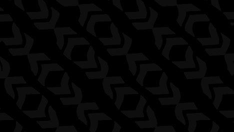 black and white pattern on a minimal background.