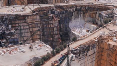 aerial view of a quarry - telephoto 1