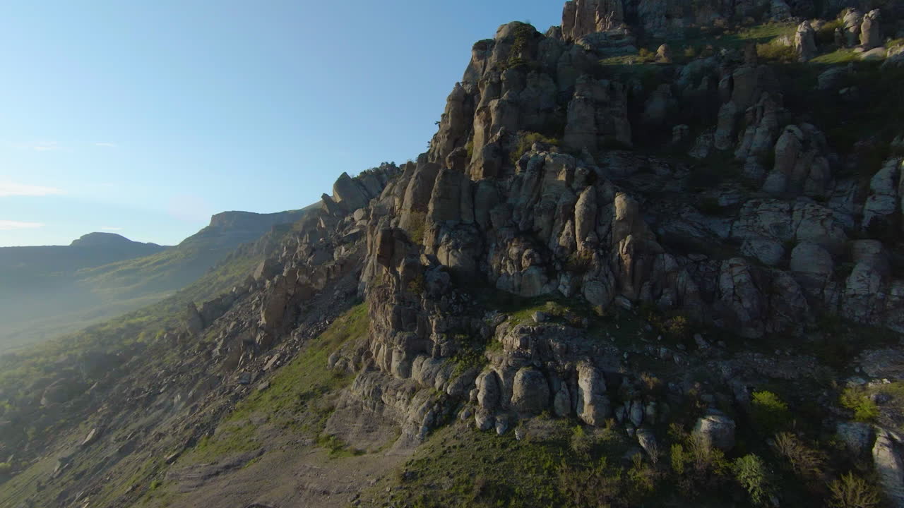 Rocky Mountain Ridge at Sunrise
