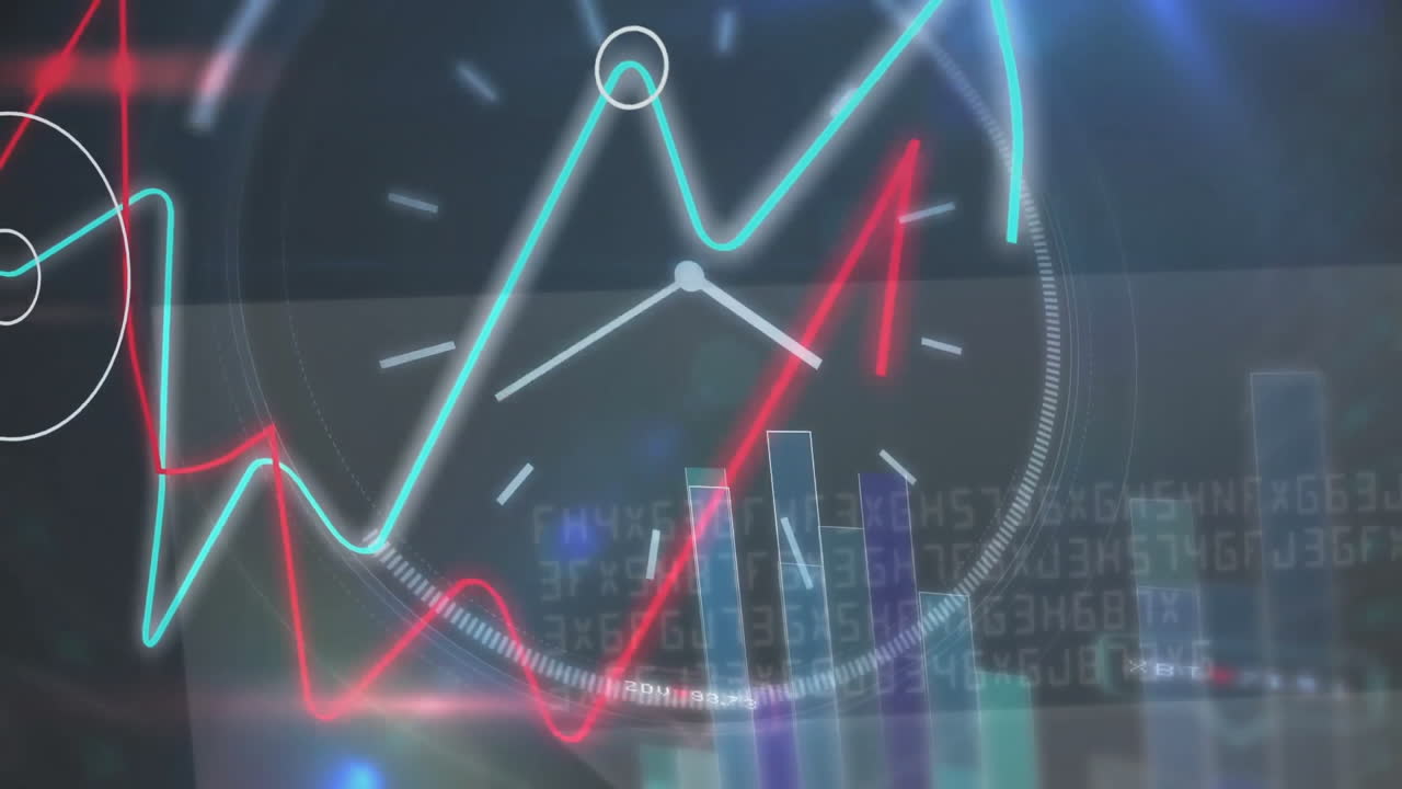 세계 지도를 통해 데이터 처리의 애니메이션