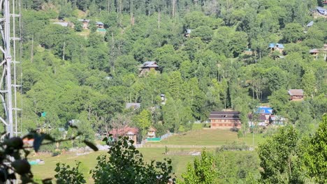 beauty of rural india and farmers land, nature beauty, hills, green fields with village life in forest area and timeless travel escapes, sstktravel