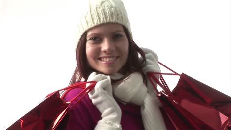 Woman-Holding-shopping-Bags