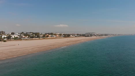 The-beach-of-Playas-de-Vera-in-Almeria,-Southern-Spain