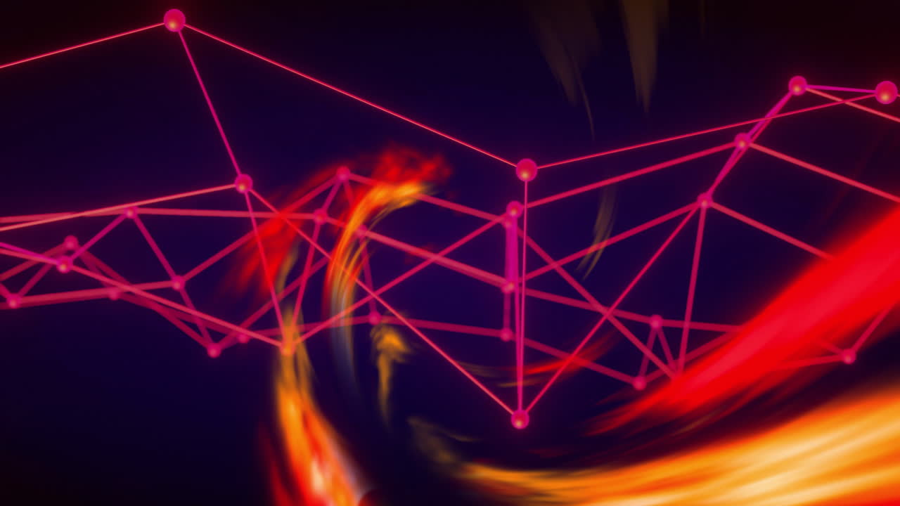 animación del procesamiento de datos científicos sobre una cadena de adn en un fondo oscuro