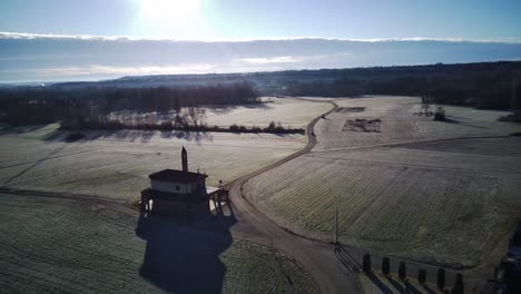 Wunderschöne-Kirche-Auf-Samtigem-Hintergrund