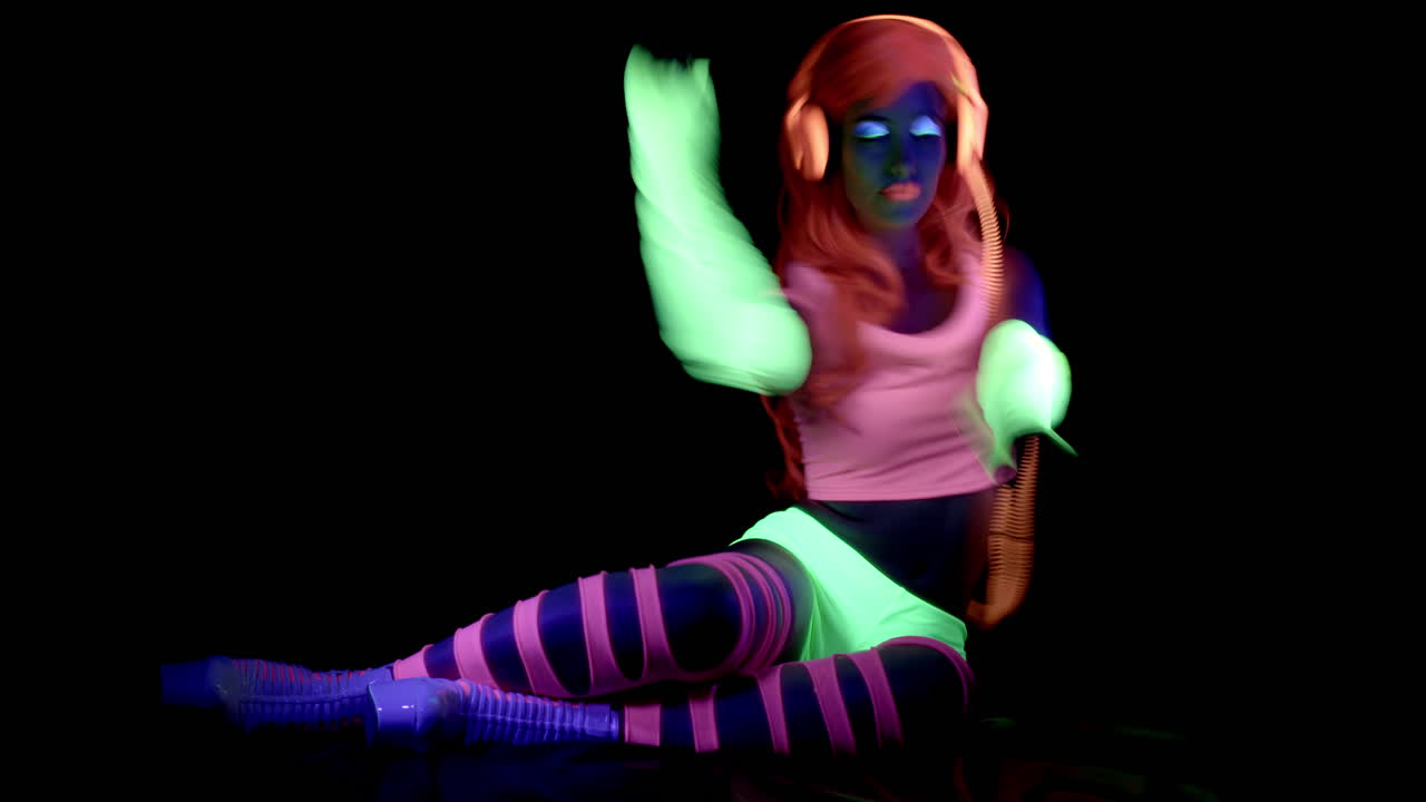 video de brillo de mujer 4k 00