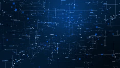 futuristic digital rain binary code matrix background data flow cyber computing technology virtual
