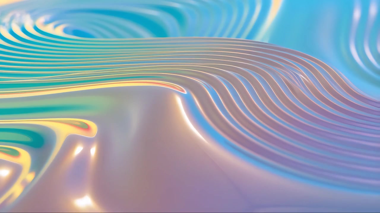 Abstract Fluid Motion Background 4K