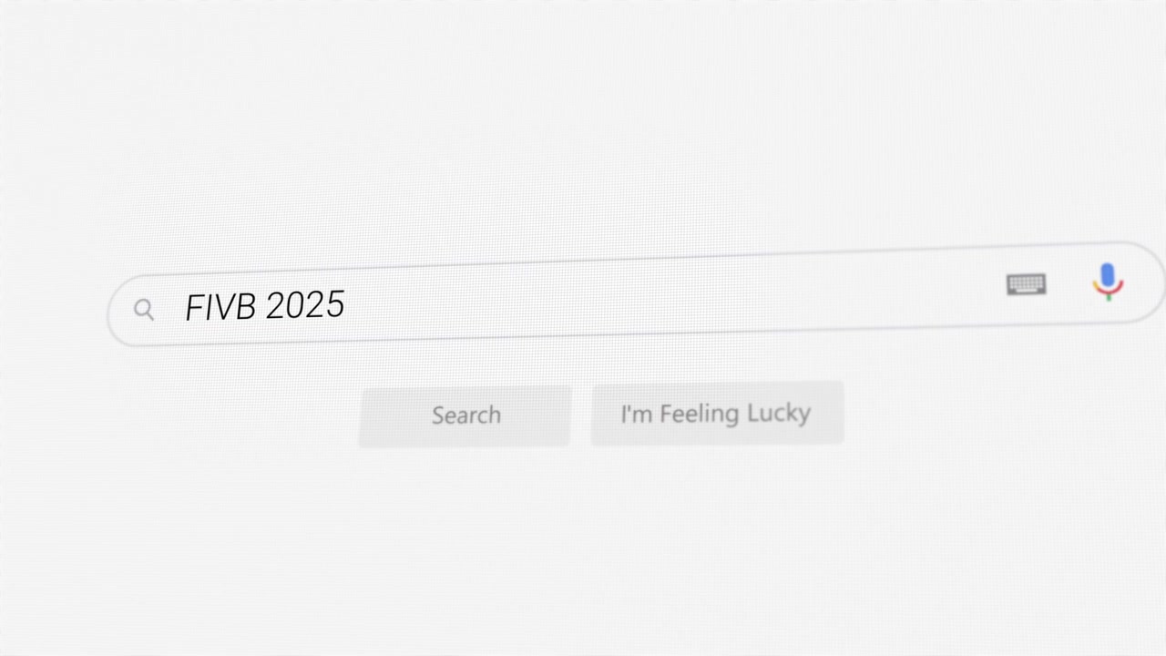 Søger efter FIVB 2025 i internetbrowseren