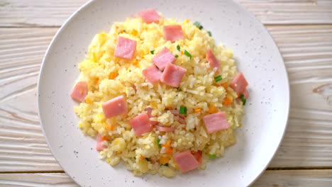 homemade-fried-rice-with-ham