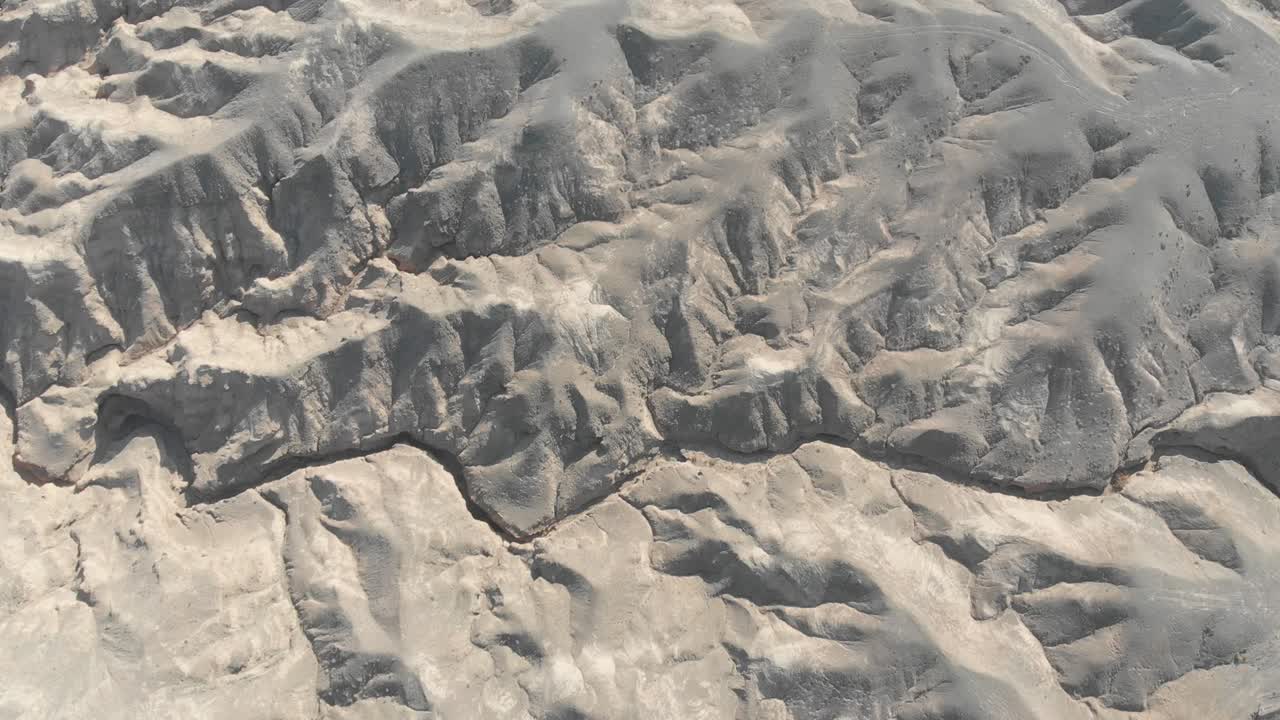 화성 풍경의 공중 사진